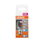 Osram / Ledvance LED Filament Star Tropfen P klar 300° 4-40W/840 kaltweiß 470lm B22d 220-240V – Verpackung