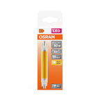Osram / Ledvance LED Slim Line klar 300° 8-60W/827 warmweiß 806lm R7s 220-240V 118mm – Verpackung