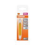 Osram / Ledvance LED Slim Line klar 300° 8-60W/840 kaltweiß 806lm R7s 220-240V 118mm – Verpackung