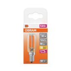Osram / Ledvance LED Filament Special Stick T klar 300° 4,8-40W/827 warmweiß 470lm E14 220-240V dimmbar – Verpackung