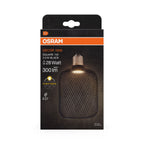 Osram / Ledvance LED Decor Square matt schwarz 100° Flat 3,5-28W/827 warmweiß 300lm E27 220-240V – Verpackung