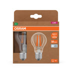 Osram / Ledvance LED Filament Classic A klar 320° UltraEfficient 7,2-100W/840 kaltweiß 1521lm E27 220-240V 2er Pack – Verpackung