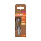 Osram / Ledvance LED Filament Kerze B klar 330° UltraEfficient 1,2-25W/827 warmweiß 255lm E14 220-240V – Verpackung