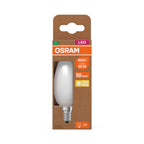 Osram / Ledvance LED Filament Kerze B matt 330° UltraEfficient 3,8-60W/827 warmweiß 806lm E14 220-240V – Verpackung