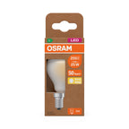 Osram / Ledvance LED Filament Tropfen P matt 330° UltraEfficient 1,2-25W/827 warmweiß 255lm E14 220-240V – Verpackung