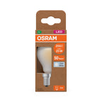Osram / Ledvance LED Filament Tropfen P matt 330° UltraEfficient 1,2-25W/840 kaltweiß 255lm E14 220-240V – Verpackung
