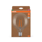 Osram / Ledvance LED Filament Globe G125 klar 330° UltraEfficient 7,2-100W/840 kaltweiß 1521lm E27 220-240V – Verpackung