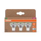 Osram / Ledvance LED Spot PAR16 100° UltraEfficient 2,5-50W/840 kaltweiß 450lm GU10 220-240V 3er Pack – Verpackung