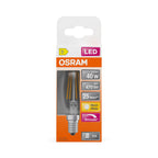 Osram / Ledvance LED Filament Superstar Kerze B klar 320° 3,4-40W/827 warmweiß 470lm E14 220-240V dimmbar – Verpackung