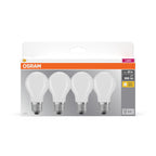 Osram / Ledvance LED Filament Base Classic A matt 300° 7-60W/827 warmweiß 806lm E27 220-240V 4er Pack – Verpackung