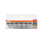 Osram / Ledvance LED Base Spot MR16 36° 3,8-35W/827 warmweiß 345lm GU5.3 12V 5er Pack – Verpackung