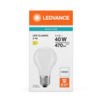 Osram / Ledvance LED Filament Classic A matt 300° Performance 3,4-40W/840 kaltweiß 470lm E27 220-240V – Verpackung