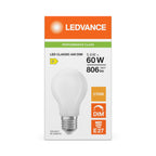 Osram / Ledvance LED Filament Classic A matt 300° Performance 5,9-60W/827 warmweiß 806lm E27 220-240V dimmbar – Verpackung