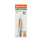 Osram / Ledvance LED Filament Kerze B klar 300° Performance 5,9-60W/827 warmweiß 806lm E14 220-240V – Verpackung