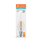 Osram / Ledvance LED Filament Kerze BA klar Windstoß 300° Performance 3,4-40W/827 warmweiß 470lm E14 220-240V – Verpackung