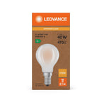 Osram / Ledvance LED Filament Tropfen P matt 330° Superior 2,2-40W/827 warmweiß 470lm E14 220-240V – Verpackung