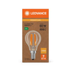 Osram / Ledvance LED Filament Tropfen P klar 330° Superior 3,8-60W/827 warmweiß 806lm E14 220-240V – Verpackung