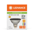 Osram / Ledvance LED Spot MR16 36° Performance 2,2-20W/927 warmweiß 230lm GU5.3 12V dimmbar – Verpackung