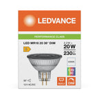Osram / Ledvance LED Spot MR16 36° Performance 2,2-20W/940 kaltweiß 230lm GU5.3 12V dimmbar – Verpackung