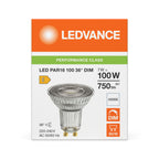 Osram / Ledvance LED Spot PAR16 36° Performance 7-100W/840 kaltweiß 750lm GU10 220-240V dimmbar – Verpackung