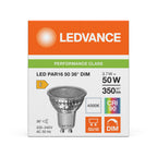 Osram / Ledvance LED Spot PAR16 36° Performance 3,7-50W/940 kaltweiß 350lm GU10 220-240V dimmbar – Verpackung