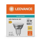 Osram / Ledvance LED Spot PAR16 120° Performance 5,6-49 W/830 warmweiß 620lm GU10 220-240V – Verpackung