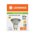 Osram / Ledvance LED Spot PAR16 60° Performance 6,1-80W/930 warmweiß 575lm GU10 220-240V dimmbar – Verpackung