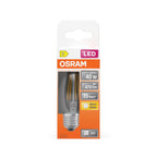Osram / Ledvance LED Filament Star Kerze B klar 300° 3,4-40W/827 warmweiß 470lm E27 220-240V – Verpackung