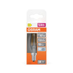 Osram / Ledvance LED Filament Star Kerze B klar 300° 3,4-40W/840 kaltweiß 470lm E14 220-240V – Verpackung