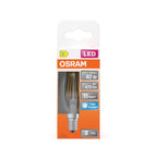 Osram / Ledvance LED Filament Star Kerze B klar 300° 3,4-40W/865 tageslichtweiß 470lm E14 220-240V – Verpackung