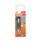 Osram / Ledvance LED Filament Star Kerze BA klar Windstoß 300° 1,8-25W/827 warmweiß 250lm E14 220-240V – Verpackung