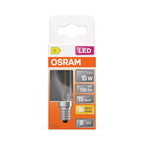 Osram / Ledvance LED Filament Star Tropfen P klar 300° 1-15W/827 warmweiß 136lm E14 220-240V – Verpackung