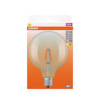 Osram / Ledvance LED Filament Star Globe G125 klar 300° 3,4-40W/827 warmweiß 470lm E27 220-240V – Verpackung