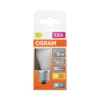 Osram / Ledvance LED Filament Star Tropfen P matt 300° 1-15W/827 warmweiß 136lm E27 220-240V – Verpackung
