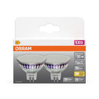 Osram / Ledvance LED Star Spot MR16 120° 3,3-35W/827 warmweiß 396lm GU5.3 12V 2er Pack – Verpackung