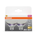 Osram / Ledvance LED Star Spot MR16 120° 5,3-50W/827 warmweiß 630lm GU5.3 12V 2er Pack – Verpackung