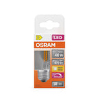 Osram / Ledvance LED Filament Superstar Tropfen P klar 320° 3,4-40W/827 warmweiß 470lm E27 220-240V dimmbar – Verpackung