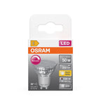 Osram / Ledvance LED Superstar Spot PAR16 36° 3,7-50W/927 warmweiß 350lm GU10 220-240V dimmbar – Verpackung