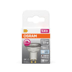 Osram / Ledvance LED Superstar Spot PAR16 120° 6,9-51 W/940 kaltweiß 650lm GU10 220-240V dimmbar – Verpackung