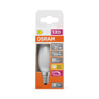 Osram / Ledvance LED Filament Superstar Kerze B matt 320° 1,8-25W/827 warmweiß 250lm E14 220-240V dimmbar – Verpackung