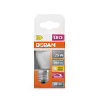 Osram / Ledvance LED Filament Superstar Tropfen P matt 320° 1,8-25W/827 warmweiß 250lm E27 220-240V dimmbar – Verpackung