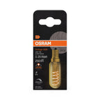 Osram / Ledvance LED Filament Spiral Vintage 1906 Special T26 klar 320° 2,8-25W/822 extra warmweiß 250lm E14 220-240V dimmbar – Verpackung