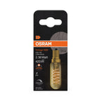 Osram / Ledvance LED Filament Spiral Vintage 1906 Special T26 klar 320° 4,8-36W/822 extra warmweiß 420lm E14 220-240V dimmbar – Verpackung