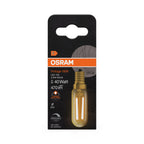Osram / Ledvance LED Filament Vintage 1906 Special T26 klar 320° 4,8-40W/822 extra warmweiß 470lm E14 220-240V dimmbar – Verpackung