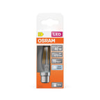 Osram / Ledvance LED Filament Star Kerze B klar 300° 3,4-40W/840 kaltweiß 470lm B22d 220-240V – Verpackung