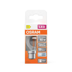 Osram / Ledvance LED Filament Star Tropfen P klar 300° 3,4-40W/840 kaltweiß 470lm B22d 220-240V – Verpackung