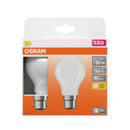 Osram / Ledvance LED Filament Star Classic A matt 300° 5,9-60W/827 warmweiß 806lm B22d 220-240V 2er Pack – Verpackung