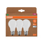Osram / Ledvance LED Classic A matt 320° UltraEfficient 7,2-100W/840 kaltweiß 1521lm E27 220-240V 3er Pack – Verpackung