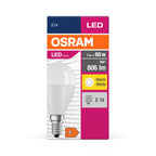 Osram LED Value Classic P Filament 7,5-60W/827 E14 806lm matt warmweiß nicht dimmbar – Verpackung