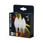 Osram LED Bellalux Classic B 3,3-25W/827 E14 250lm matt warmweiß nicht dimmbar 3er Pack – Verpackung 2